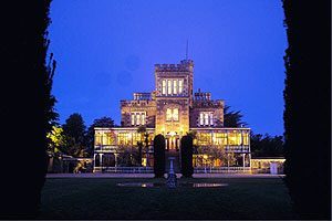 Larnach Castle at night
