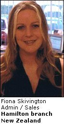 Fiona Skivington - Hamilton Car Hire Branch