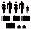 Station Wagon Rental Cars - Capacity