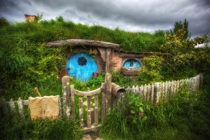 Hobbiton Movie Set