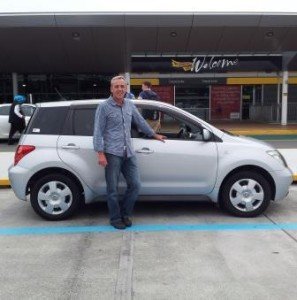 James at Wellington Airport Terminal