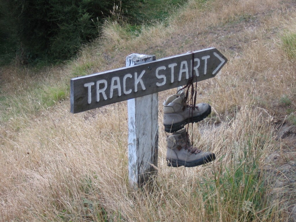 Walking Track Sign