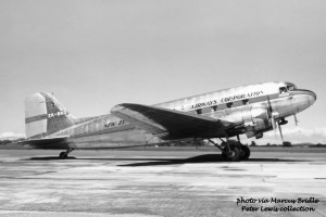 Kotare taxiing at Whenuapai Aerodrome, late 1950's.  Photo: Peter Lewis Collection.