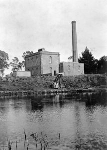  Western Springs Pump House, about 1900. Sir George Grey Special Collections, Auckland Libraries, ref 7-A15966