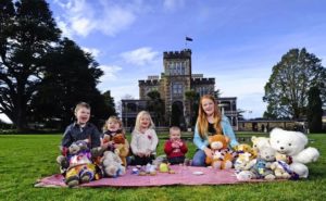 Teddy Bear's Picnic at Larnach Castle.