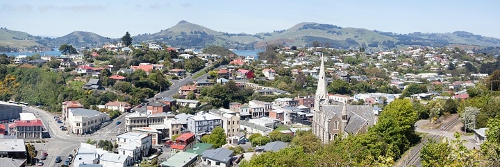 Aerial View Of Port Chalmers