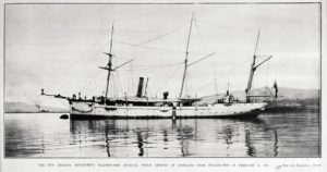 Amokura in her training ship day, Auckland 1908. Photo: Sir George Grey Special Collections, Auckland Libraries, AWNS-19080220-1-1