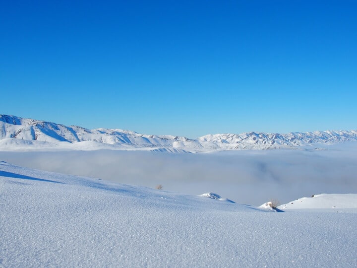 Lake Tekapo, From Above The Clouds