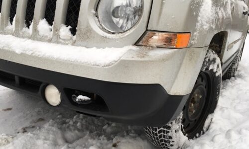 Jeep In Snow